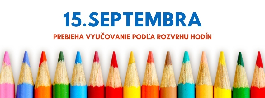 Informácia pre žiakov a rodičov - Zobraziť obrázok 1