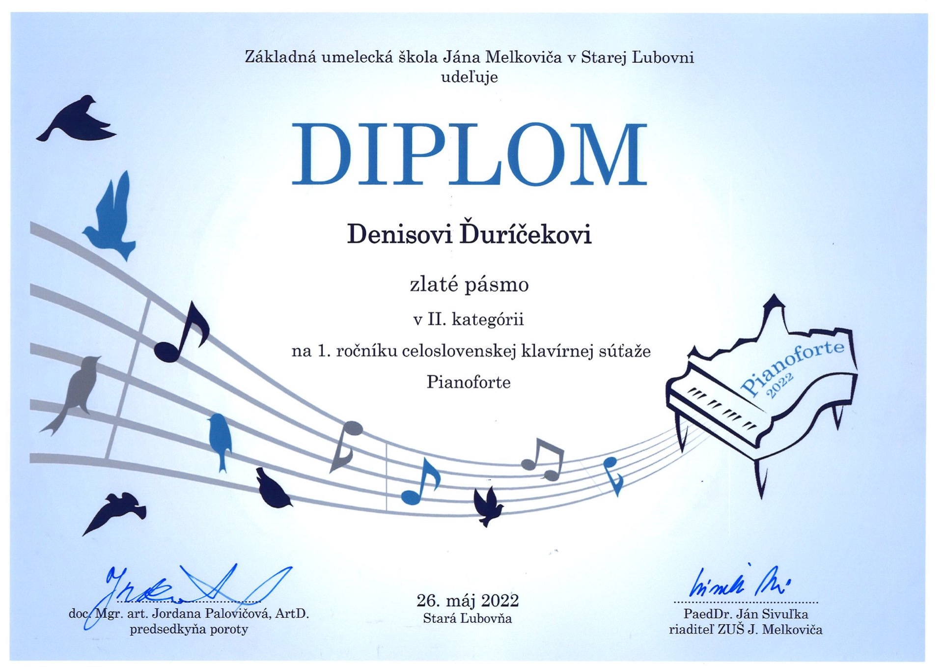 Celoslovenská klavírna súťaž PIANOFORTE - Obrázok 3