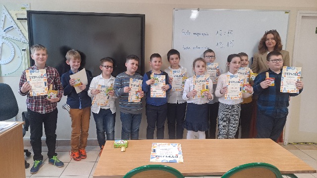 XXII Gminny Konkurs Matematyczny "Mistrz Matematyk" - Sukcesy Naszych Uczniów!
