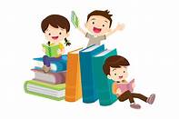 Zobacz szczegóły powiązanego obrazu. Premium Vector | Happy children reading book back to school concept ...