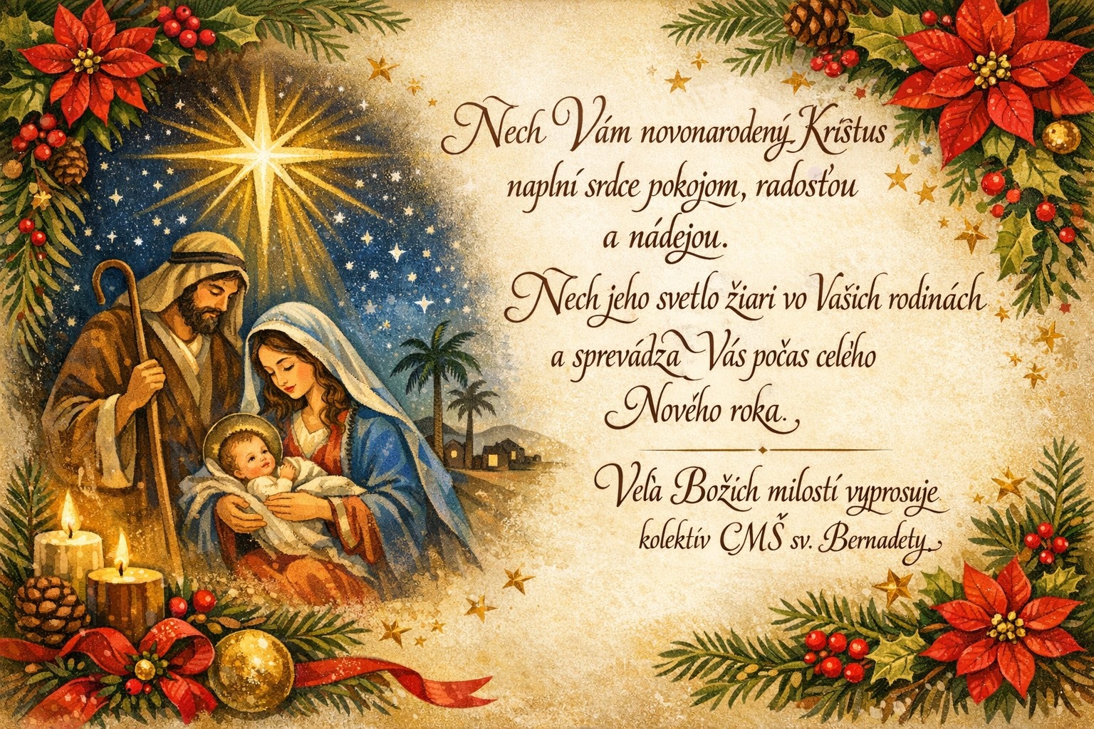 Vianočné prianie - Obrázok 1