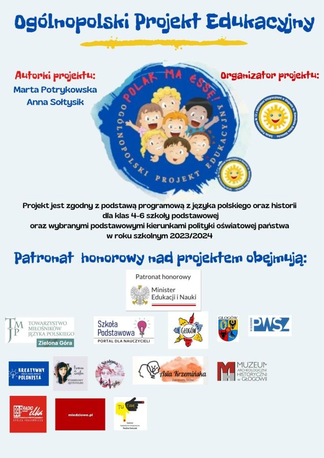 Ogólnopolski projekt edukacyjny Polak ma essę - Obrazek 1