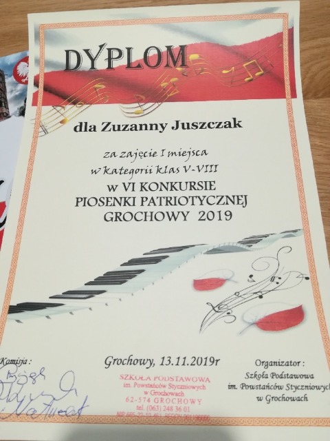 Zuzanna Juszczak laureatką Konkursu Piosenki Patriotycznej - Obrazek 1