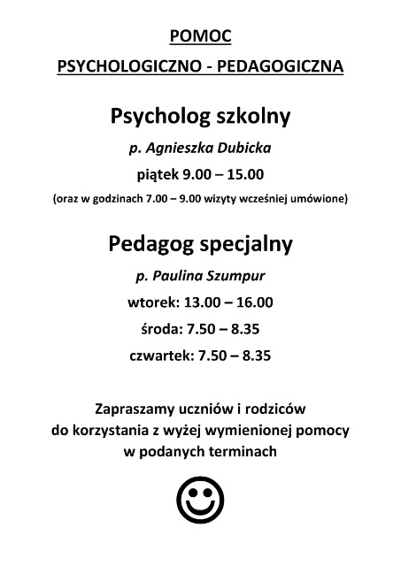 Psycholog i Pedagog - Obrazek 1