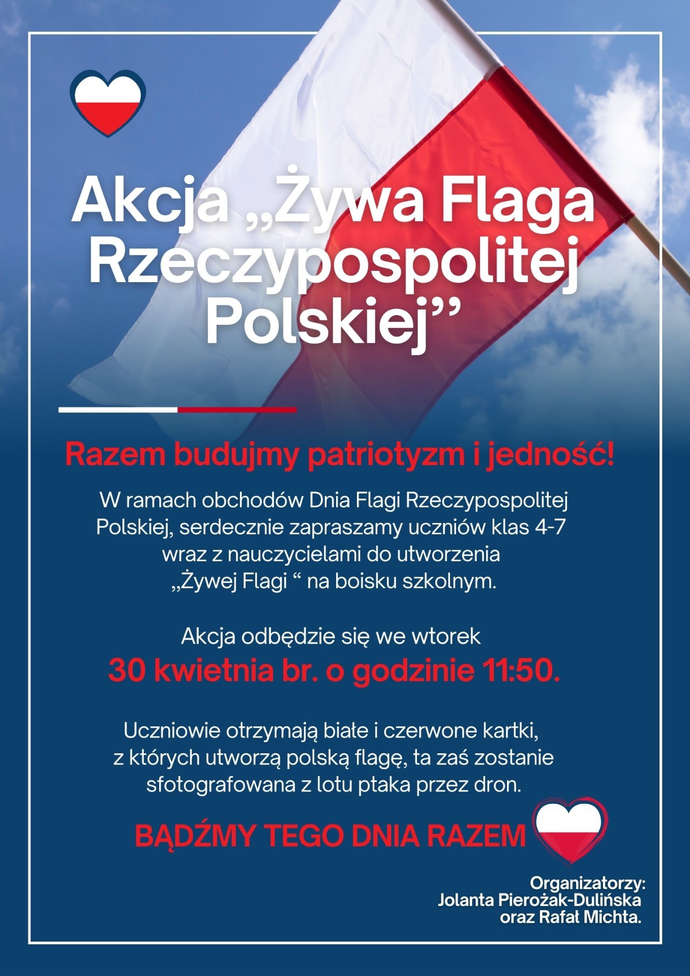 Akcja "Żywa Flaga Rzeczypospolitej Polskiej" - Obrazek 1