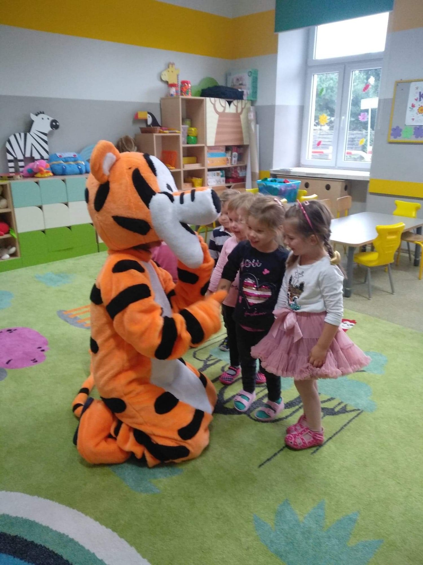 Tygrysek - przyjaciel Kubusia Puchatka odwiedził Nasze Dzieci ❤️🥰👏😊❤️ - Obrazek 3