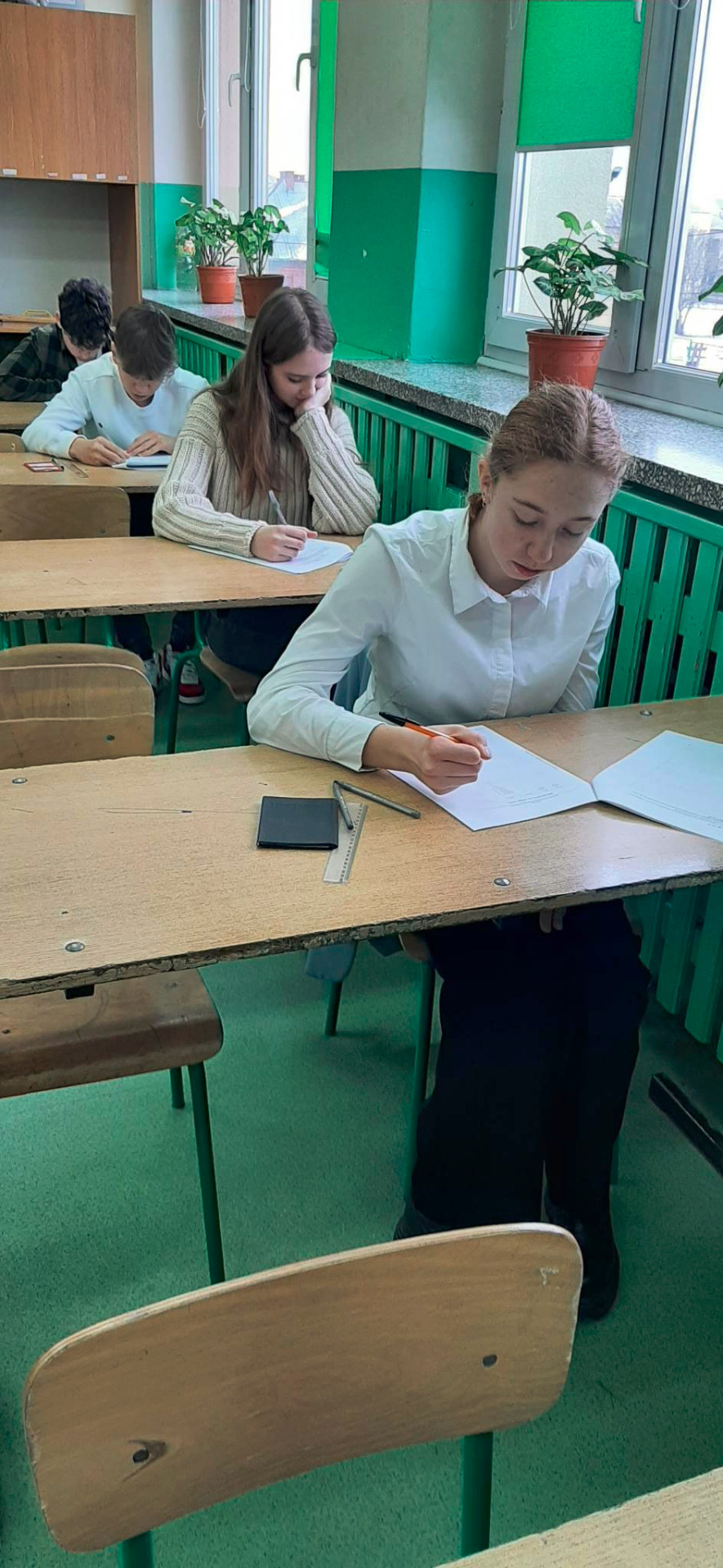 Próbny egzamin ósmoklasisty w naszej szkole - Obrazek 1