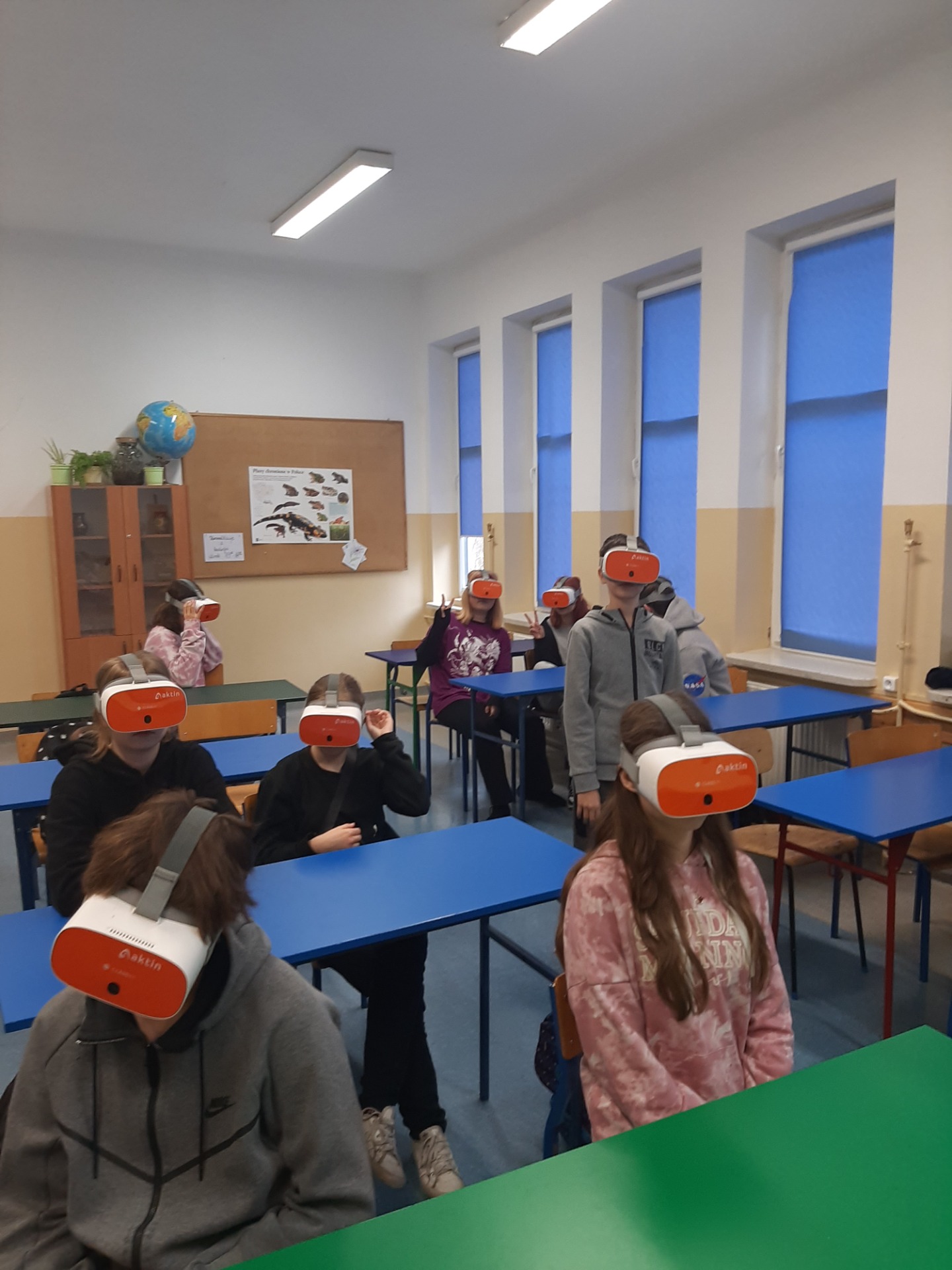 Lekcja biologii z wykorzystaniem okularów  Class VR - Obrazek 2