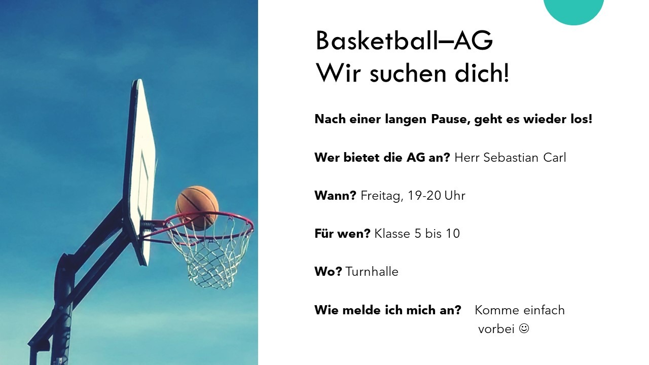 Freitag: Basketball-AG - Bild 1