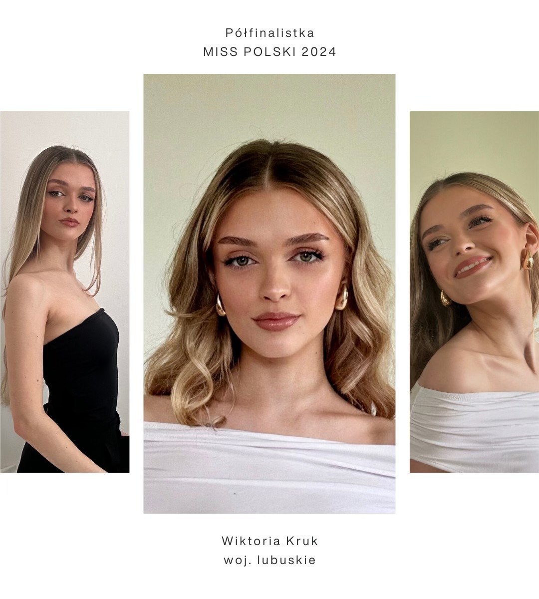 Nasza uczennica Wiktoria Kruk w półfinale - Miss Polski 2024 - Obrazek 1