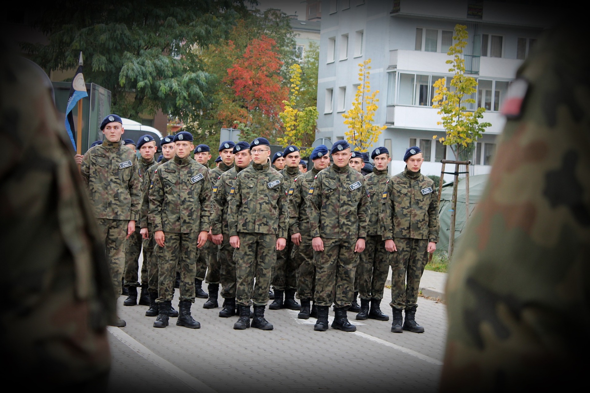 Klasy wojskowe ZSZiO w Nidzicy na święcie 9 Olsztyńskiego Batalionu Dowodzenia - Obrazek 2