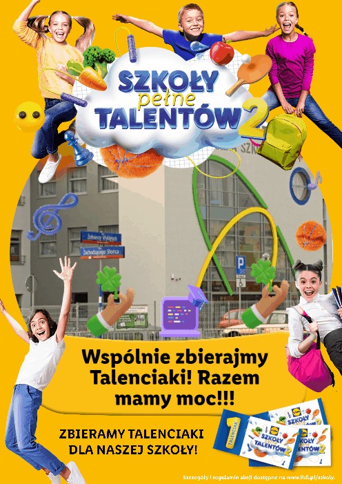 Plakat Szkoła Pełna Talentów