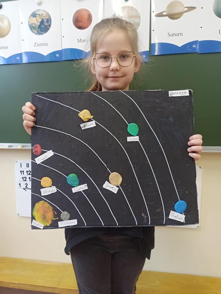 Planety Układu Słonecznego w klasie 1a - Obrazek 2