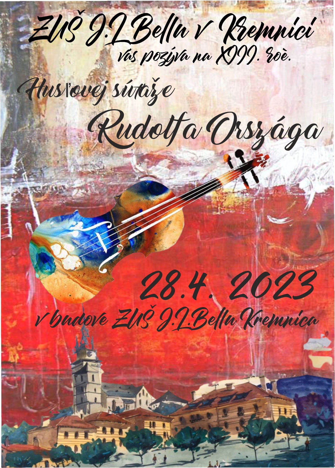 13.ročník husľovej súťaže Rudolfa Országa - Obrázok 1