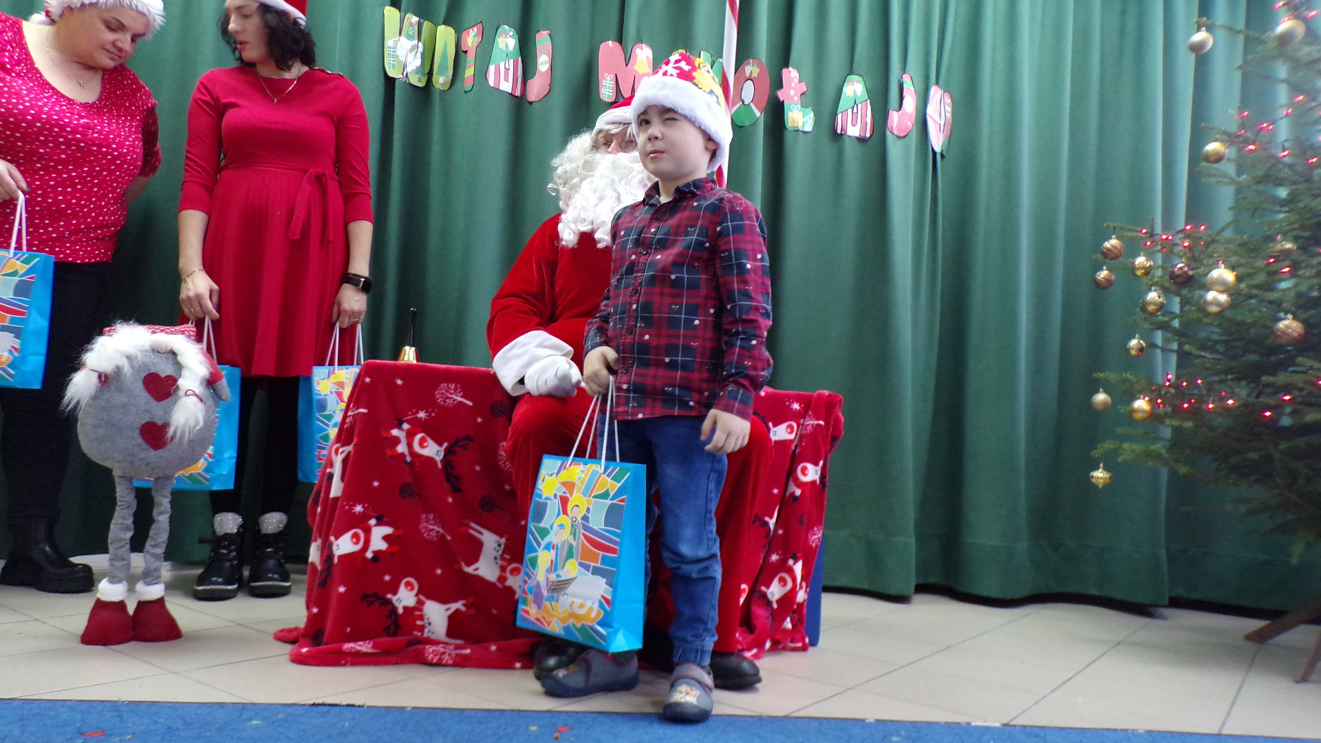 Mikołaj w szkole Chobienice