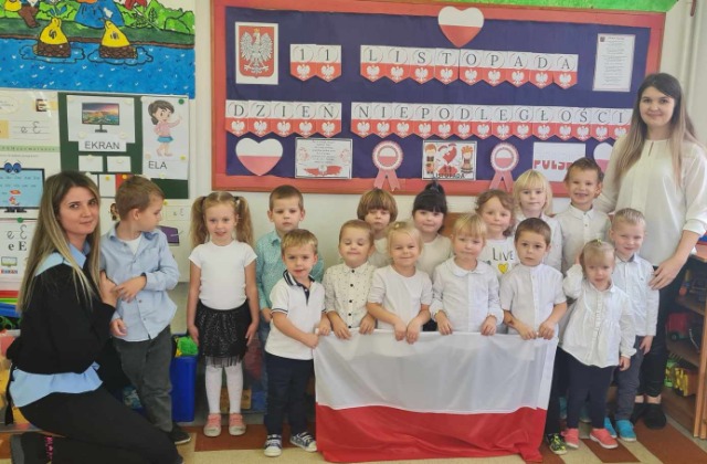 Święto Niepodległości naszych przedszkolaków! - Obrazek 1