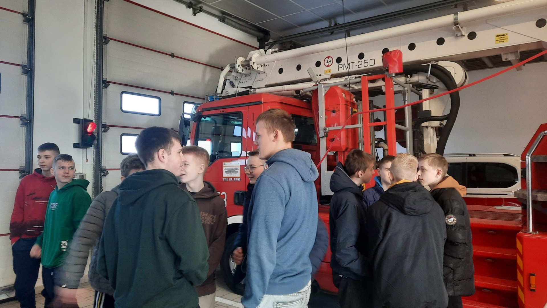 Wizyta w Komendzie Powiatowej Straży Pożarnej w Lipnie - Obrazek 3