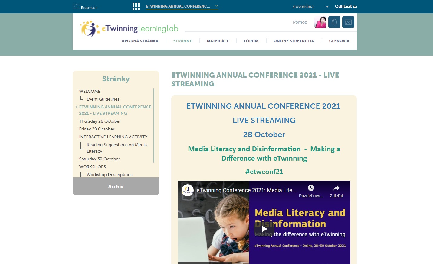 Medzinárodná výročná  konferencia e Twinning v Bruseli - Obrázok 2