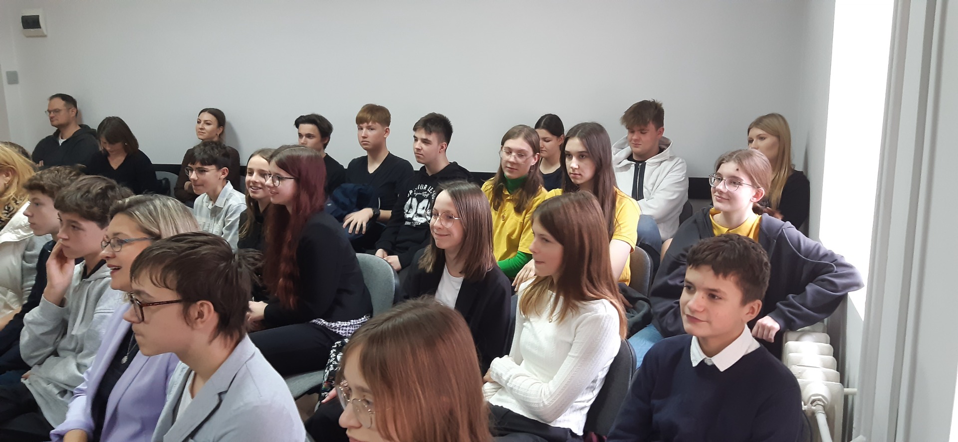 Uczniowie Szkoły Podstawowej Nr 2 im. Mikołaja Kopernika w Olecku podczas Konkursu Retorycznego
